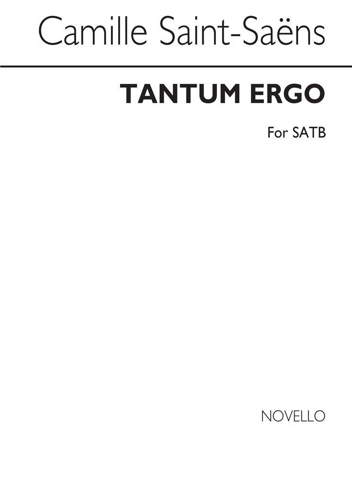 Tantum Ergo - SATB